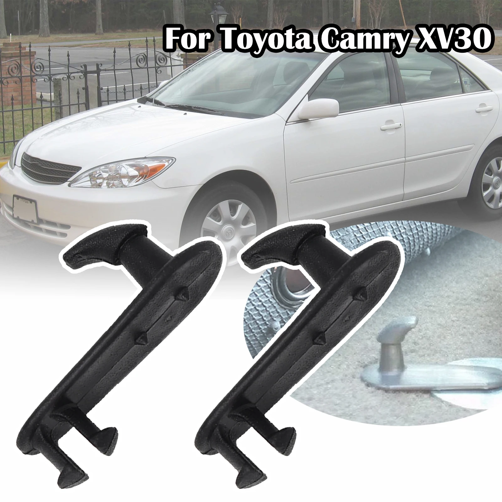 

For Toyota Camry XV30 XV40 2002 - 2011 Aurion Car Floor Mat Clip Carpet Retainer Grip Holder Fixing Hooks Fastener Accessories