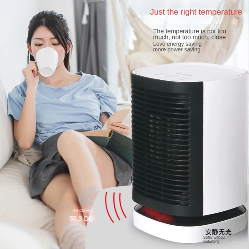 Space Heater,Electric Portable Heater Fan For Indoor Use 1000W Ceramic Small Mini Heater