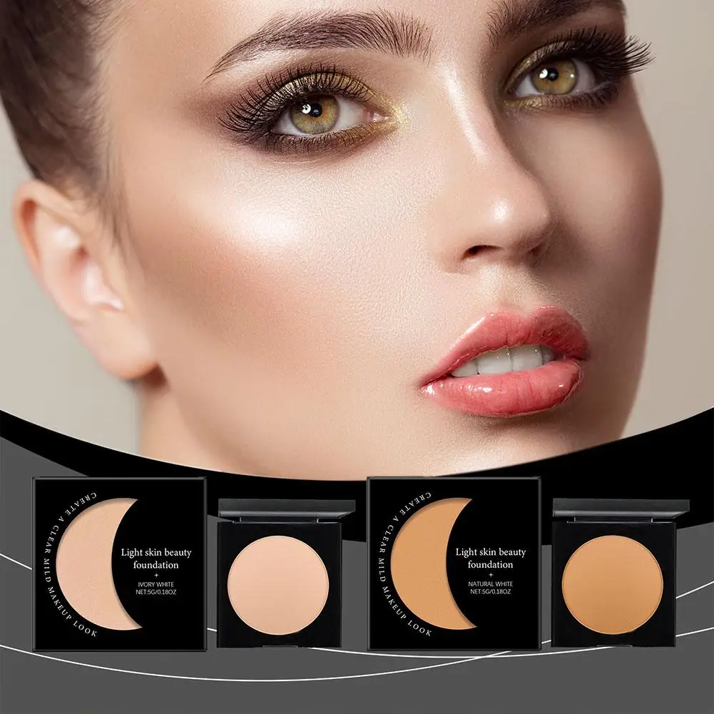 1pc Moon Boxed Makeup Concelaer Full Coverage Waterproof Cream Moisturizing Cosmetics Oil-control Face Base Concealer Found H3N0