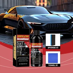 Car Plastic Restorer Coating Agent Auto Plastic Rubber Exterior Repair Clean Refresh Restoration Agent Black Shine Seal Brighten