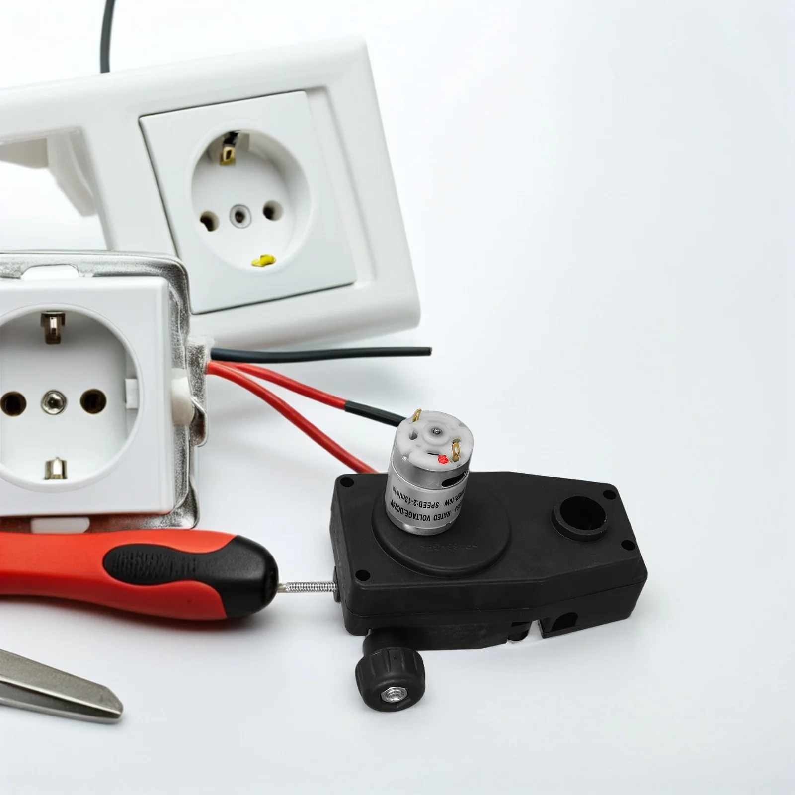 المزدوج المواصفات 24 فولت سلك المغذية المحرك Mig لحام لفة سلك تغذية المحرك لآلات لحام Mig معدات لحام صناعية #2