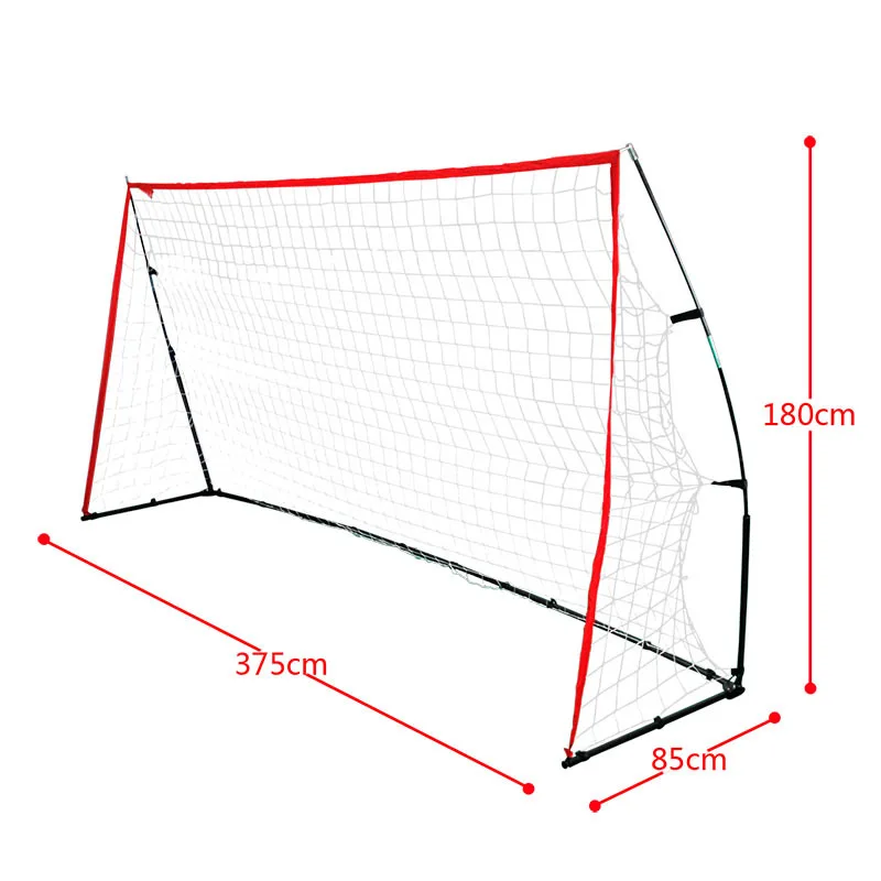 빠른 설치 휴대용 축구 골대 및 네트 휴대용 축구 골대 훈련 장비 풋볼 게이트