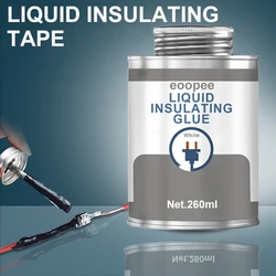 100/260ml Liquid Electrical Tape Insulating Tape Repair Rubber Electrical Wire Cable Liquid Insulation Paste Insulating Tape