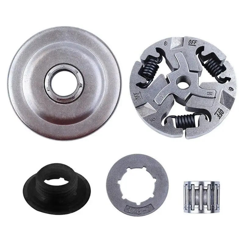 AC88-Clutch Drum 7T Passive Disc Clutch Turbo Needle Roller Suitable For 357 359 Chainsaw Parts