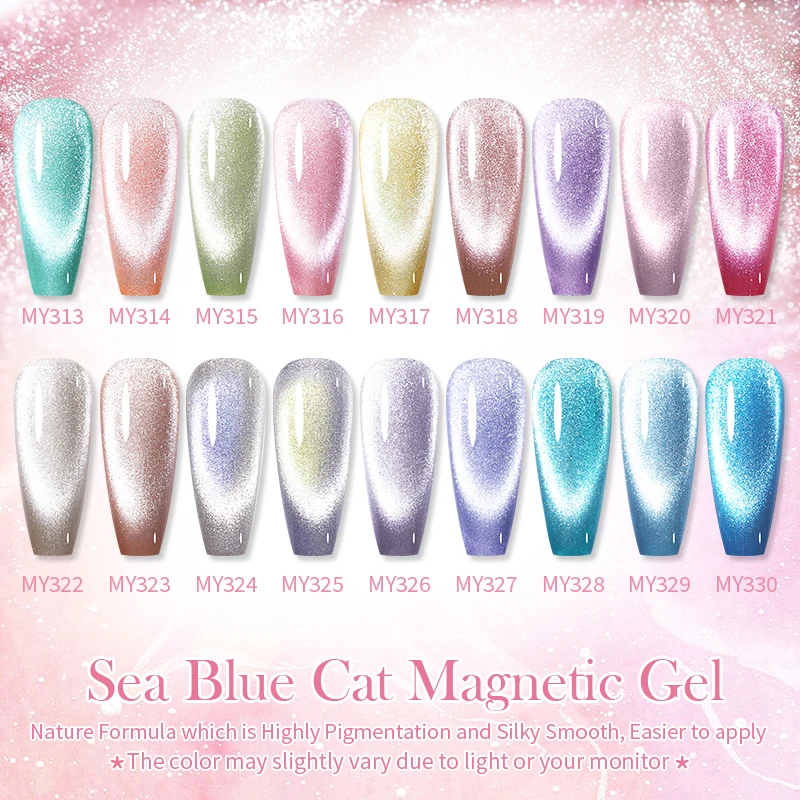 BORN PRETTY-esmalte de uñas de Gel magnético, gato reflectante, 10ML, brillo plateado, Vernis semipermanente, Gel UV magnético