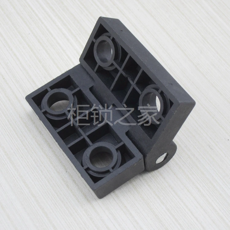 60*50 nylon hinge ABS countersunk hinge aluminum profile industry strengthening and thickening  10pcs