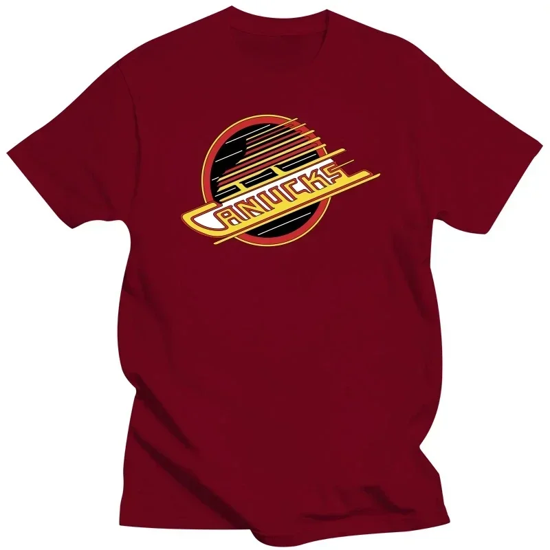 2024 NEW Vancouver Hockey Retro Canucks Skate DMN t-shirt con cappuccio regalo nero