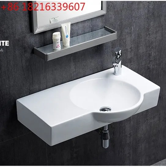 Simple wall-mounted wash basin integrated basin wash basin bathroom wall hanging
