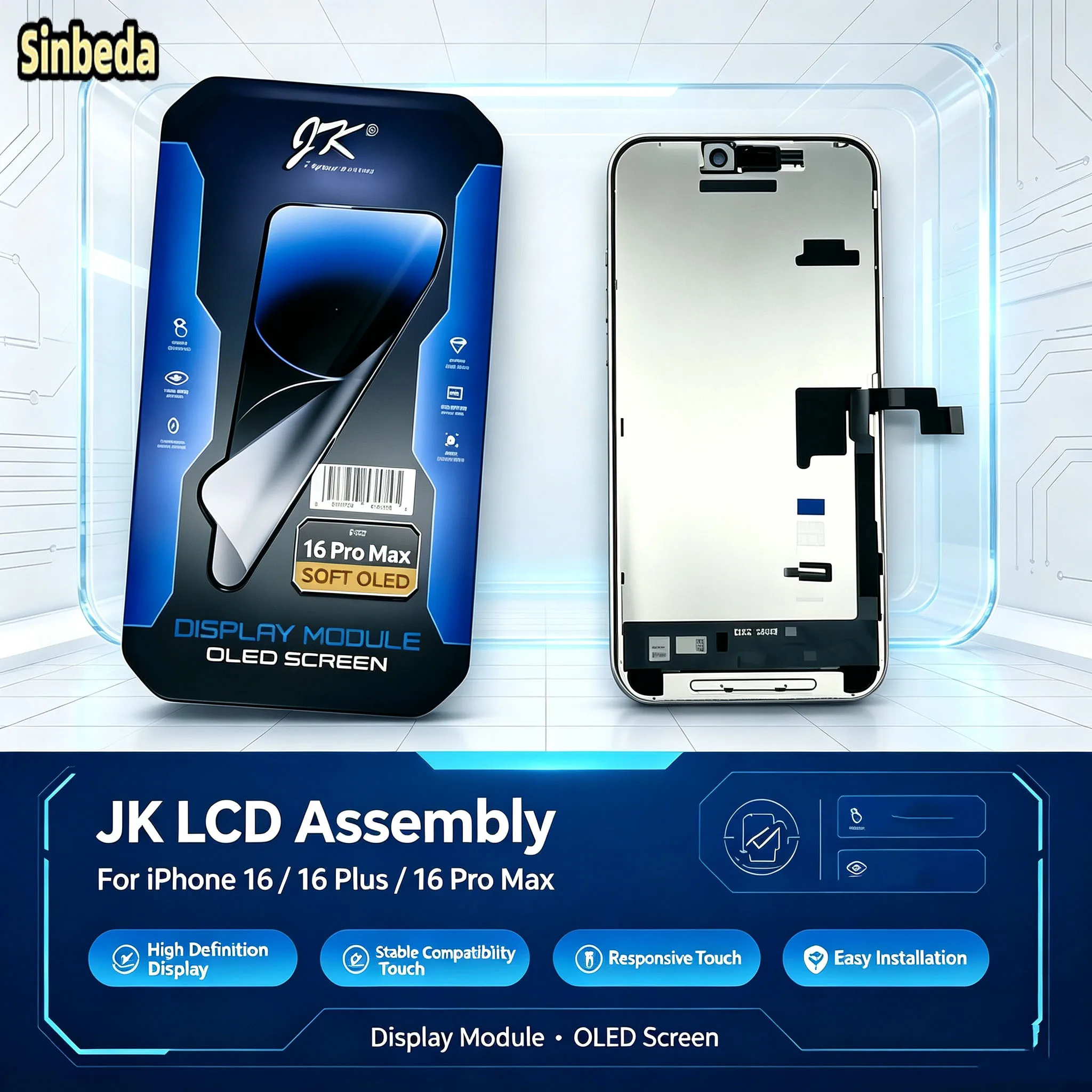 jk-replacement-soft-oled-screen-for-iphone-16-16-plus-16-pro-max-lcd-display-touch-screen-digitizer-assembly-with-repair-tools