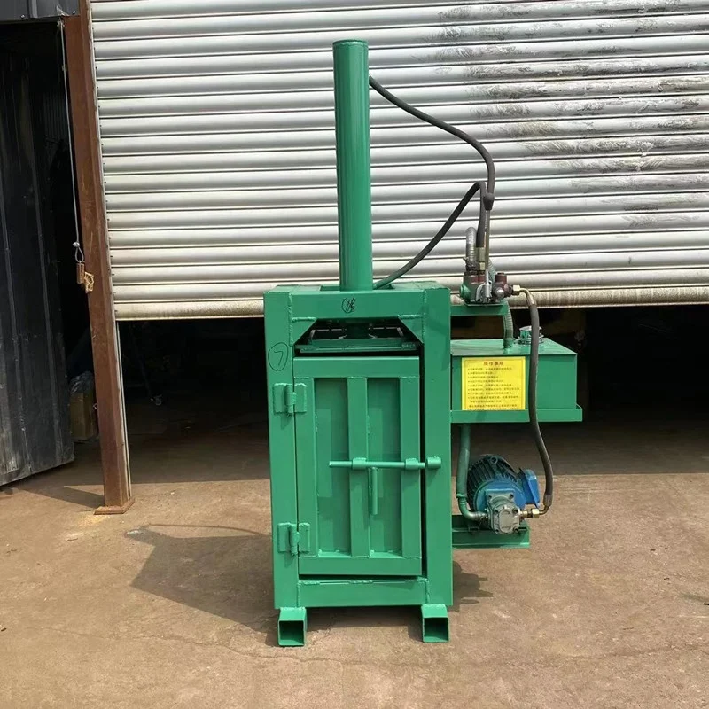 Hydraulische compressie Metalen trommelpers Stalen afgewerkte olie-trommelverdichter Hydraulische olie-trommelvervlakker