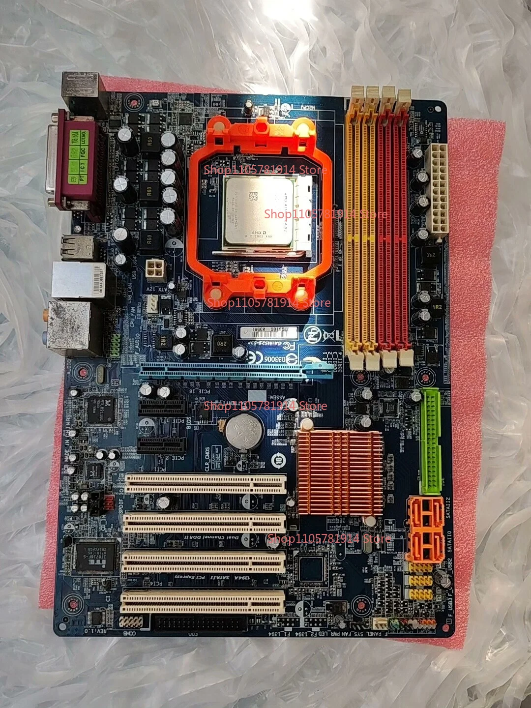 For Gigabyte Main Board GA-M52S One S3P Independent Graphics Card Large Board AM2 Interface DDR2 Memory