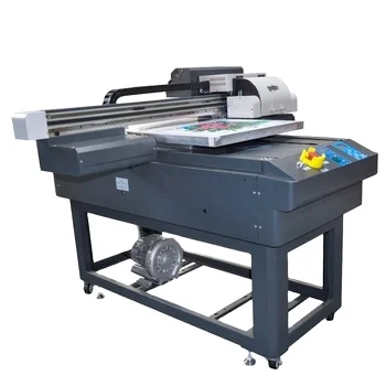 High Quality Multi-function 6090 UV Flatbed Printer With 3 Pieces TX800 Printheads Suitable For All Flatbed Materials