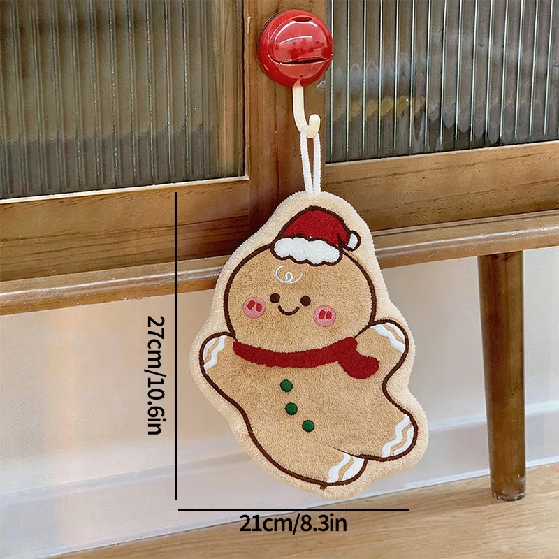 Cute Snowman Christmas Hand Towels for Kitchen