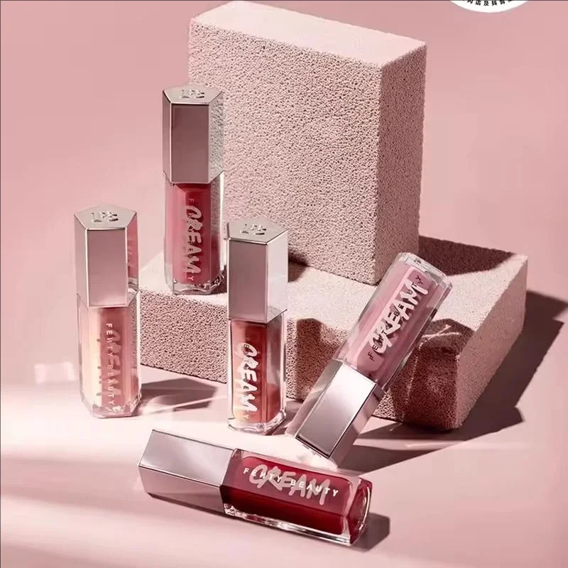 Fenty Beauty جديد أحمر الشفاه مسحوق فضفاض دائم حرة تمييز ثلاثية الأبعاد الماس Lluminator لوحة الوجه متلألئ مستحضرات التجميل #1