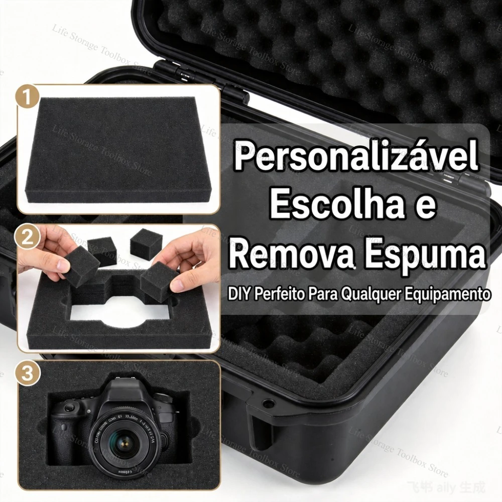 Estuche Rígido Portátil de 250 - Drone Camera Waterproof reseña y precio
