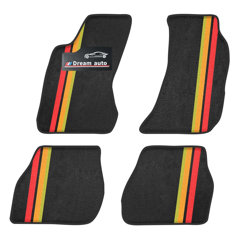 

Car Floor Mat For Audi A6 2004–2011 C6/4F Waterproof Interior Protection Accessories Car Mats Full Set