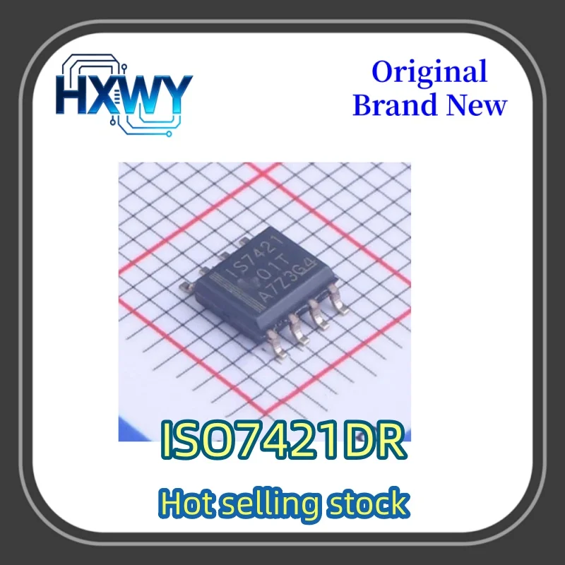 

10/50 pcs ISO7421DR ISO7421 SOP-8 digital isolator brand new original in stock fast shipping