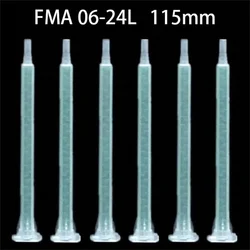 50Pcs Epoxy Static Mixer Mixing Tube Resin Glue Mixing Nozzle Syringe for AB Glue Gun Two Component Liquid Mixing Machine