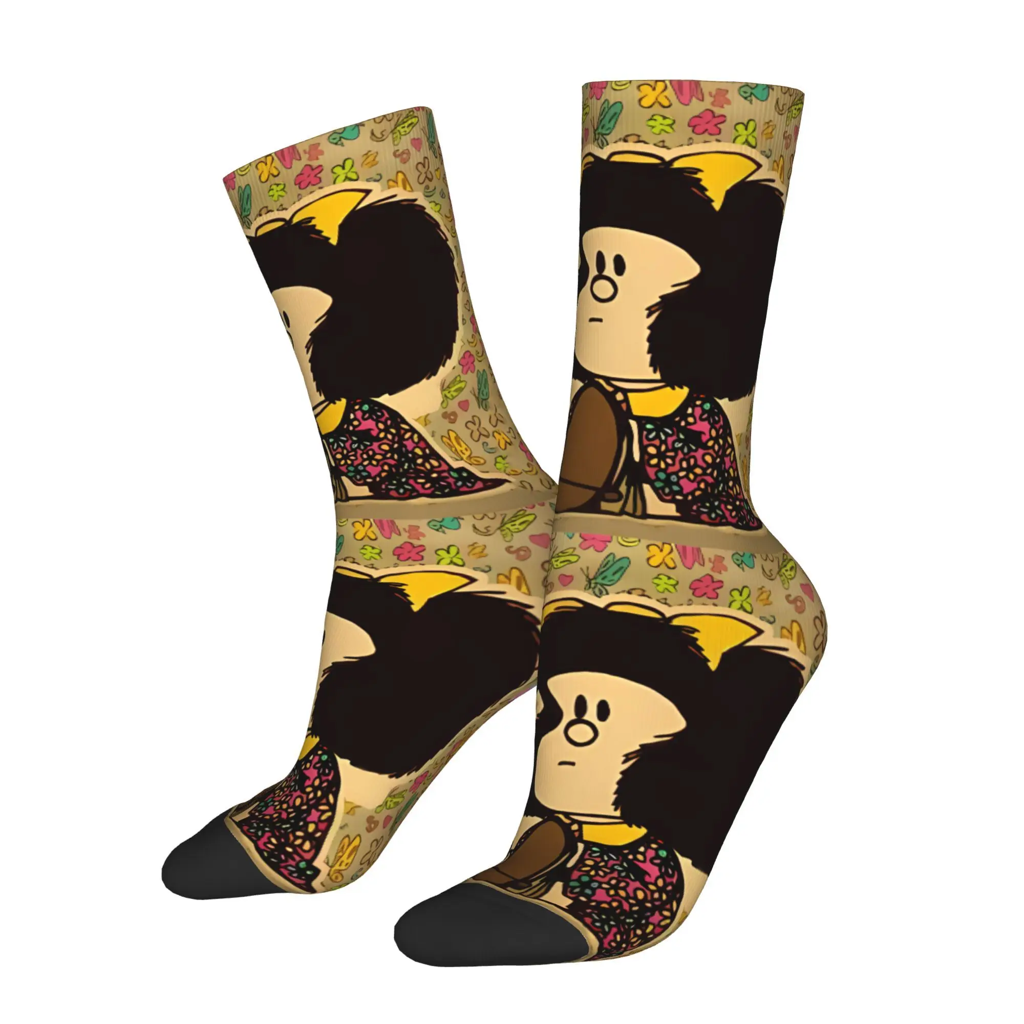 

Lovely Cartoon Socks Male Mens Women Spring Stockings Hip Hop