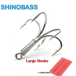 Anchor Fish Hook Claw Fishing Hook Barbed Angling Trout Bass Large Fishingkook Large Big Fish Pesca Five Fishing Hooks