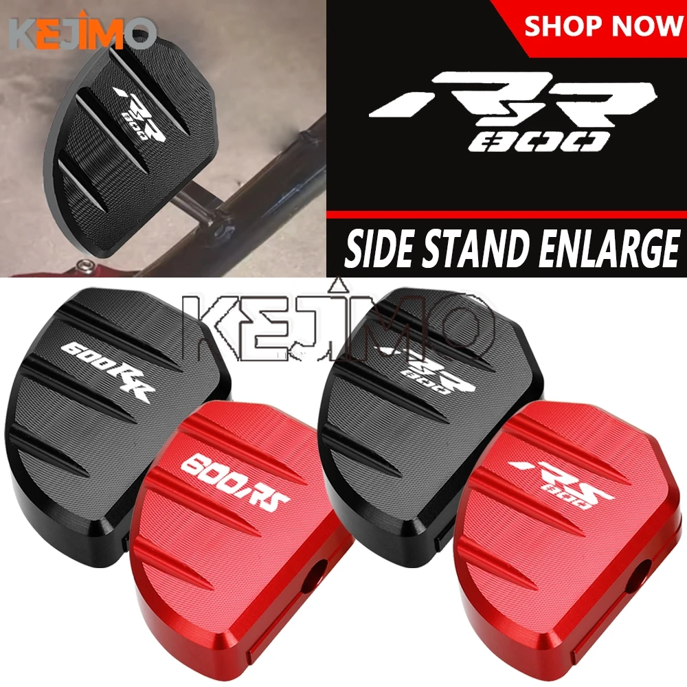 FOR QJMOTOR SRK 800RR SRK800RS SRK600RS 600RR 2024 2025 2026 Side Stand Extension Pad Support Plate Enlarger Side Brace Assist