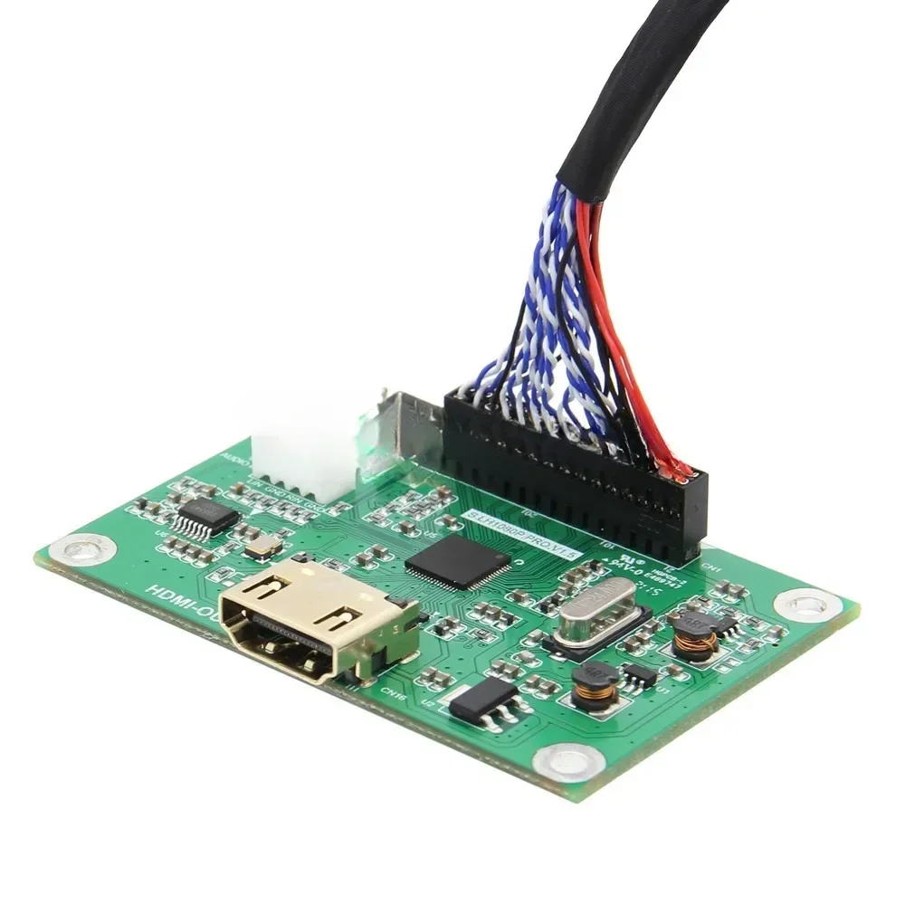 

Плата драйвера/переходник, совместимый с LVDS в HDMI, поддерживает разрешение 1080P