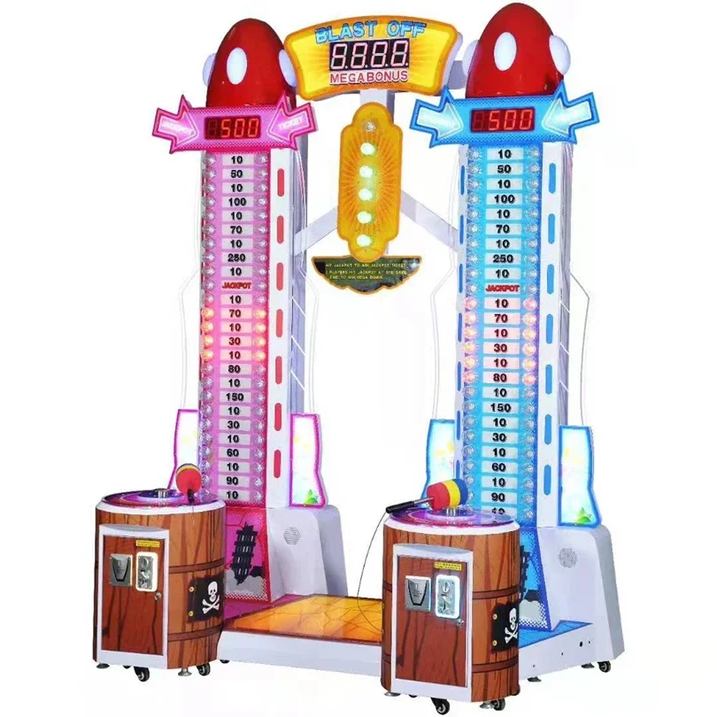 hit Hammer Hitting Game Machine Coin Amusement Game Machine for Sale Coin Pusher Sports Game 1 Player