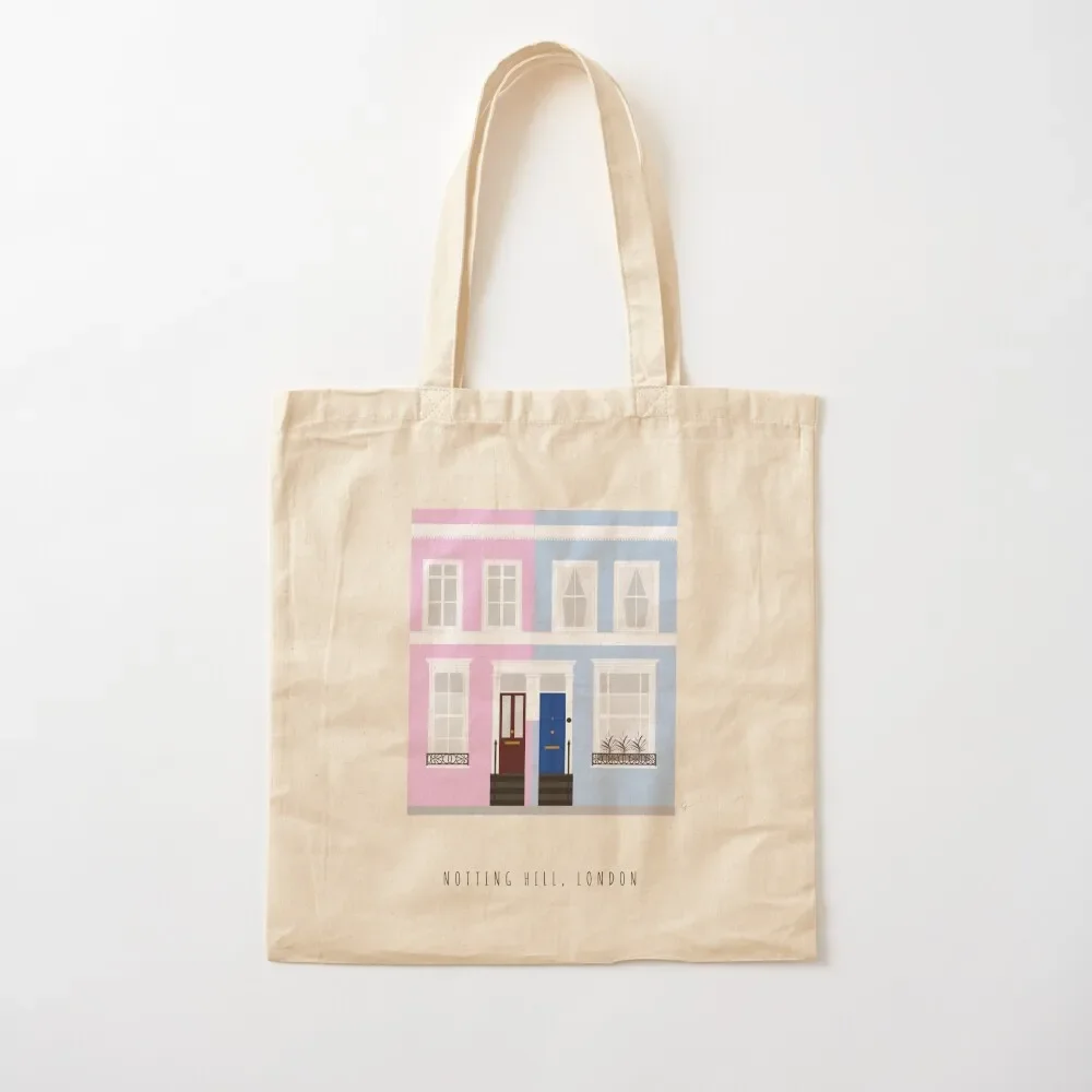 

Colorful Houses in Notting Hill, London, England Tote Bag Custom bag custom bags Women's shopping bag hand ladies