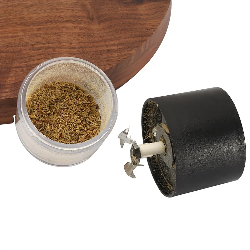 Portable Crusher Rechargeable Electric Crank Smoke Spice Muller Machine Metal Tobacco Grinder Cigarette Accessories