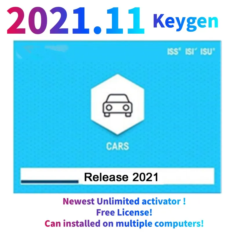 2023 NEW Arrival 2021.11 WITH Keygen vd ds150e cdp for VD TCS CDP Multidiag pro support 2021 years model cars truck send with CD