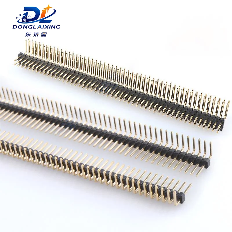 10PCS1.27mm Right Angle Double Row Pin Male 90 Degree Pin Connector 2x3 ...