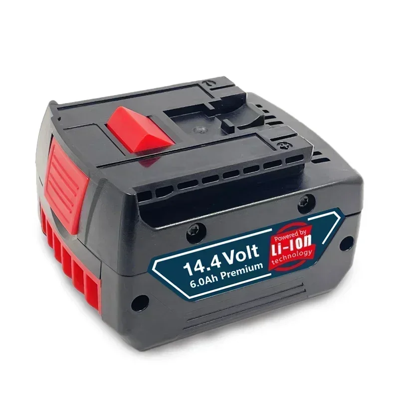 Original BAT614G Akku 14,4 V 10000mAh Lithium-ionen für Bosch 14,4 V Batterie BAT607G BAT614 BAT614G + Ladegerät