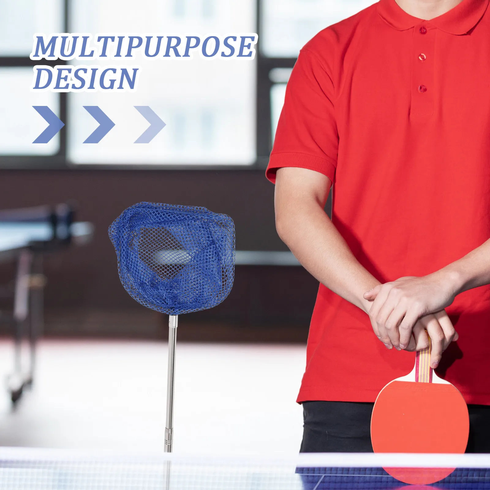 

Retractable Ping Pong Ball Picker Lightweight Portable Table Tennis Ball Collector Long Handle Efficient Sports Tool