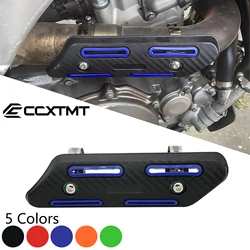 Motorcycle Exhaust Heat Shield Protector For KTM SXF EXCF SMR 250 350 450 500 Yamaha Honda Kawasaki Suzuki Motocross Universal