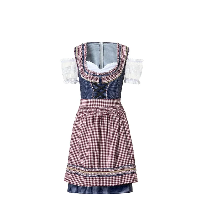 Oktoberfest Bavarian Dress Festival Party Women's Beer Dress Ethnic Dress Heidi Dirndl Leiderhosen Beer Wench Maid Costume