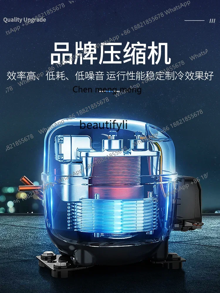 New arrive Air-Cooled Display Ice Cream Refrigerated Thick Cut Fried Yogurt Commercial Frozen Fresh Cabinet