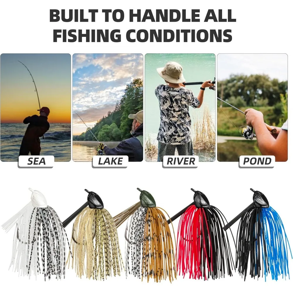 2PCS Soft Baits Top-Floating Combo Fishing Lures Multi-Color Sinking Spinning 14g Long-Cast Accessories for Bass Trout Salmon Freshwater Saltwater