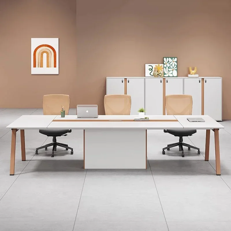 Designer Reception Office Desk Desk Study Storage Computer Table Office Desk Multifunctional Mesas Escritorio Trendy Furniture