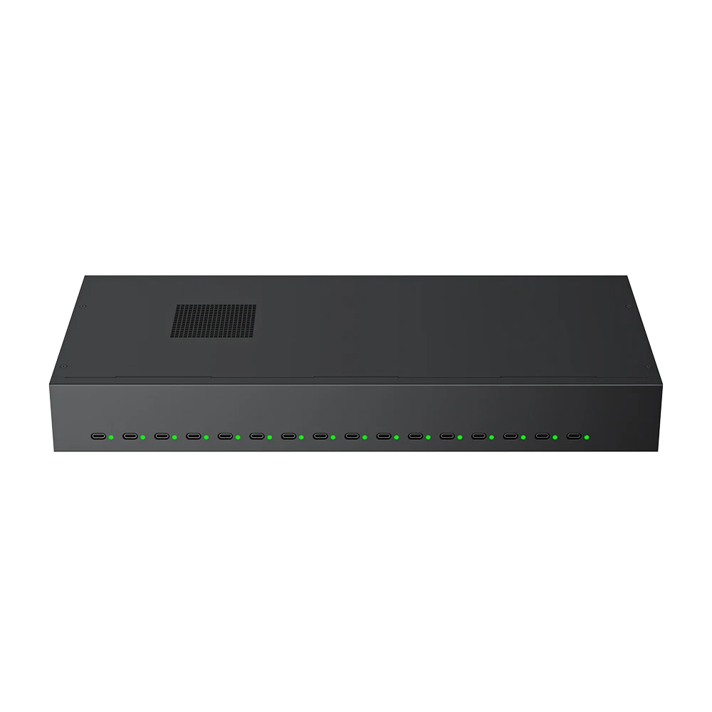 

Sipolar C-165PD Multi Port USB Fast Charge Station 600W High Power 16 Ports USB Charger for Multiple Devices
