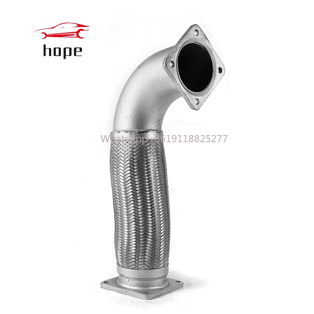 

Flexible Stainless Steel Corrugated Exhaust Muffler Tail Tube Truck Fashion Bellow Pipe