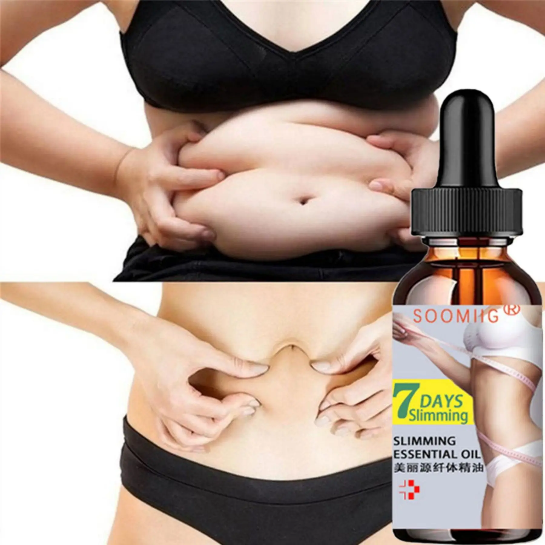 YRFKT Weight Loss Slimming Oil Fat Burning Spray Fast Break Down Fat Body Tightening Belly Slimming Thigh Muscle Shaping