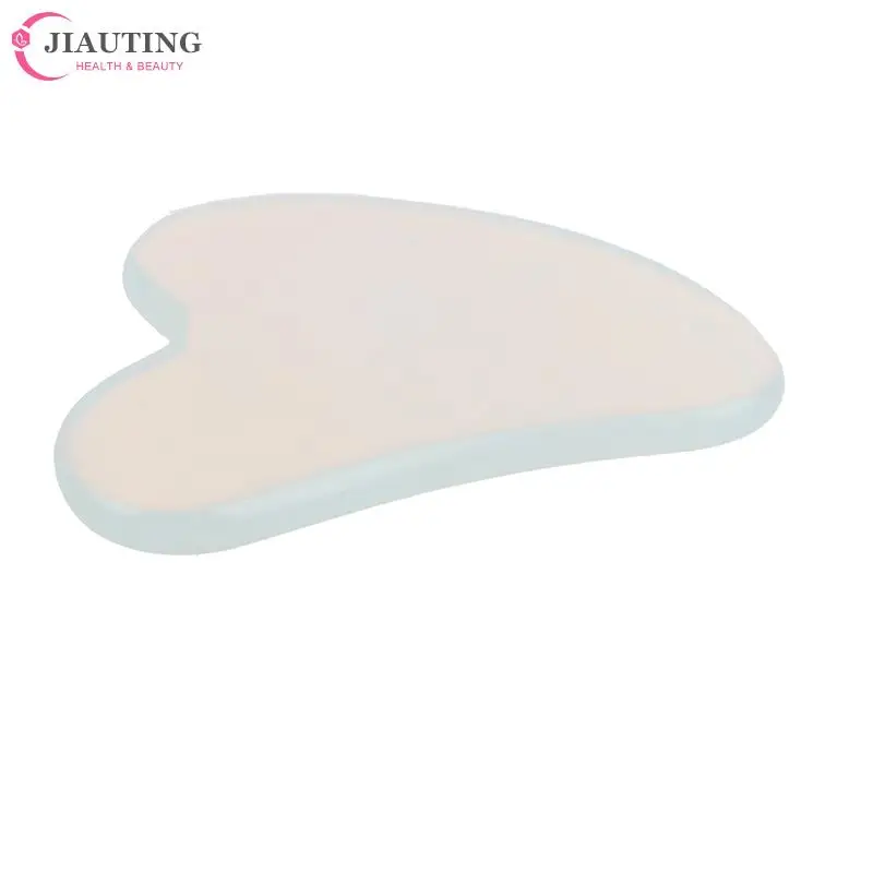 

Heart shaped Natural Opal Jade Roller Guasha Scraper For Face Gua Sha Massage Facial Roller Massager Guasha Board Jade Massager