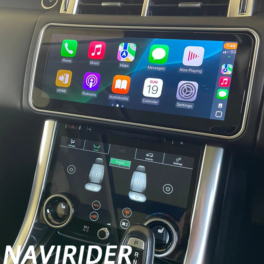 

Автомобильный радиоприемник с двойной системой 12,3 дюйма, Android 14 для Range Rover Sport L494 2014-2017, мультимедийный плеер, GPS-накопитель, Carplay WIFI BT