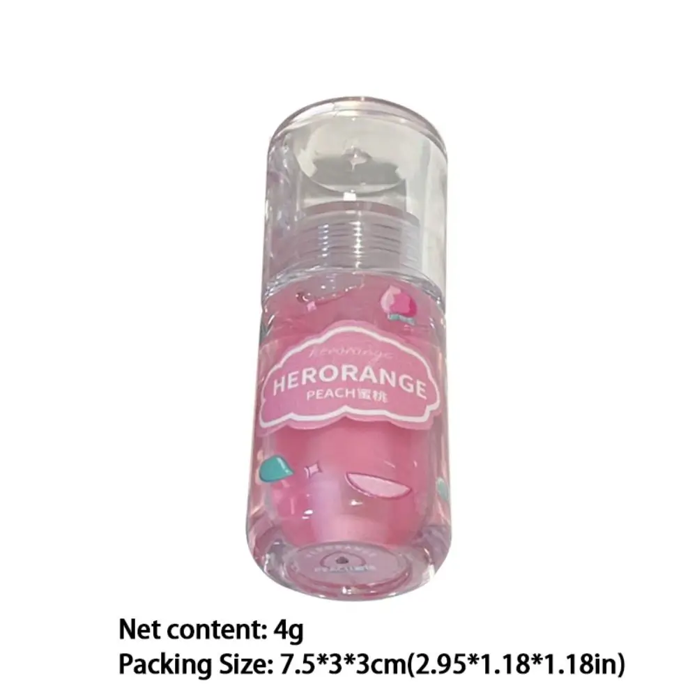 天然保湿フルーツリッププロテクションオイル保湿高光沢リップスティック非粘着性リップグロス女性