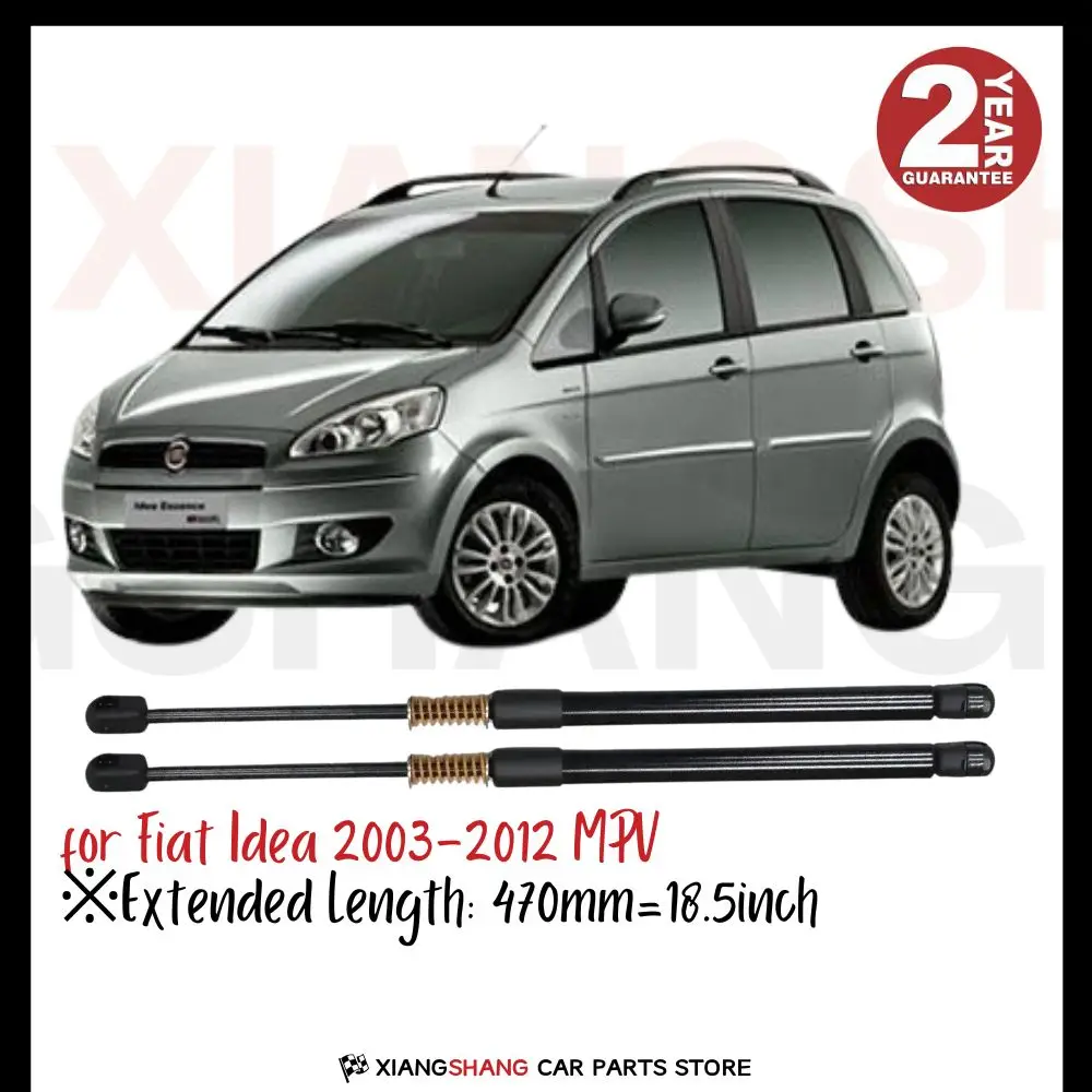 

2pcs Rear Damper for Fiat Idea 2003-2012 MPV WITH SPRING Trunk Boot Gas Charged Gas Struts