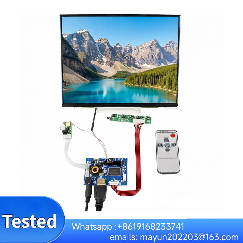 Original New 10.4-inch 1024×768 4:3 LCD Screen: LTD104EDZS, with LCD Controller Board.
