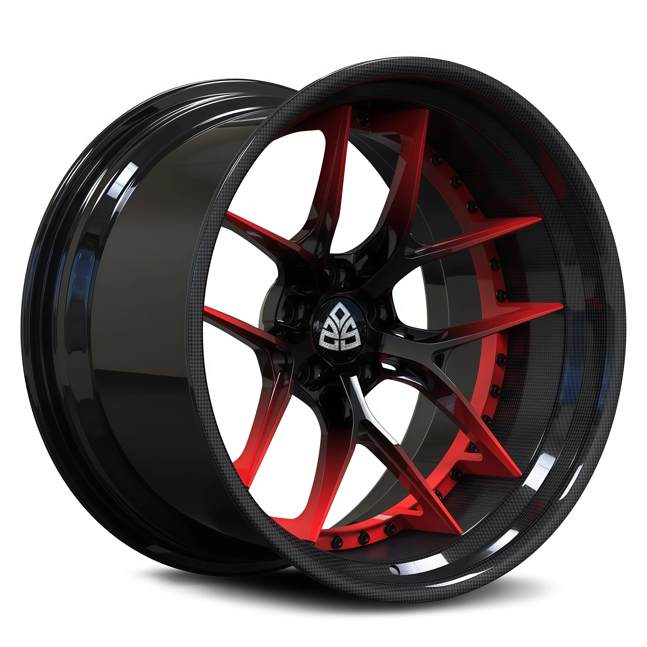 

722Auto Custom PCD ET Racing Forged Wheels Multi Depth Concave 22 24 26 30 Inch Ultra-Light High Performance Forged Wheels