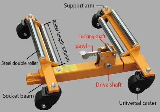 ユニバーサル4輪カームーバートレーラー,容量4000 kg,モバイルデバイス,ユーティリティ,低価格