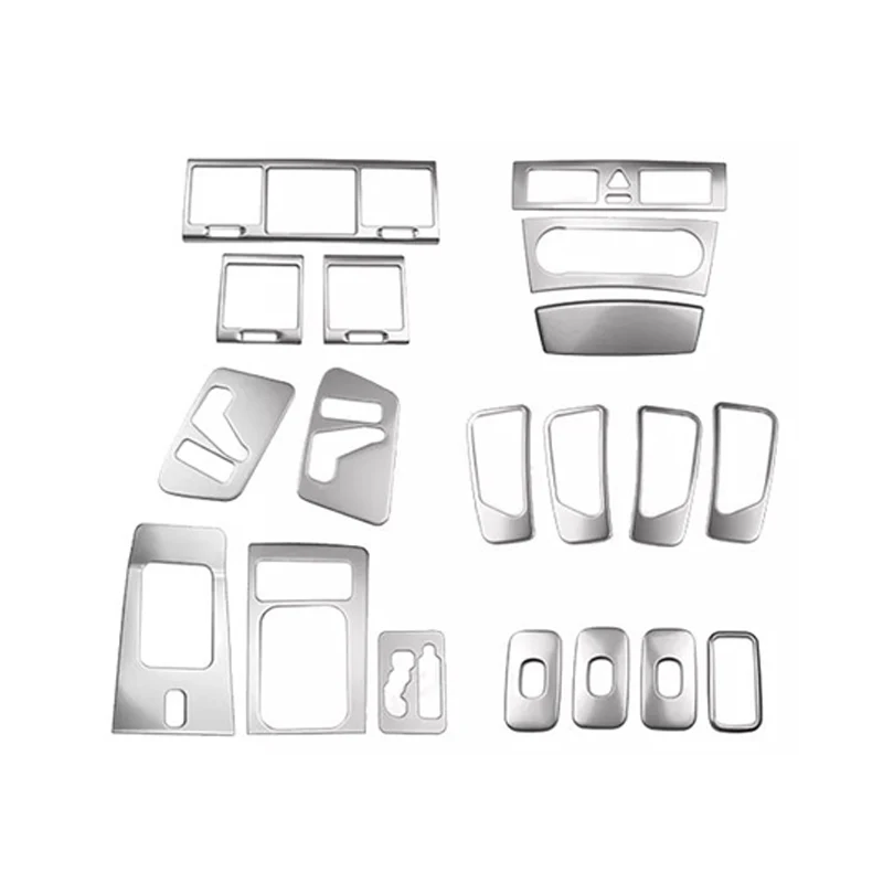 

Car Interior Kits For G Class W463 Auto Air Conditioner Control Panel Trim Parts Accessories Chrome Plating Material
