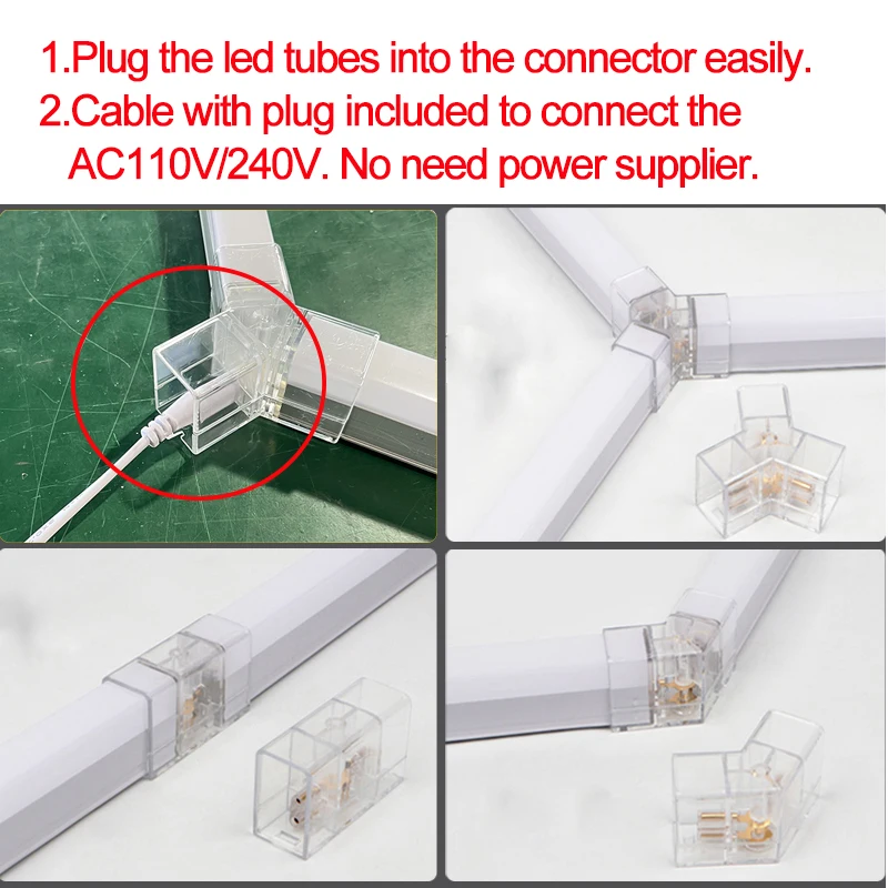 Hexagon Honeycomb LED Lights for Workshop, Work Garage Light, Workshop Lights, Car Shop and Garage